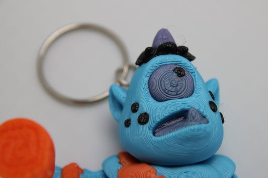 Quirky Cyclops Keychain