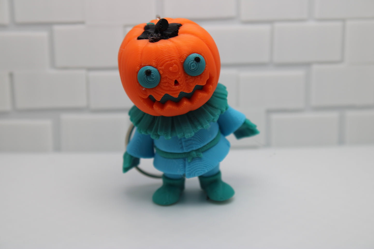 Spooky Season Companion: Pumpkin Keychain