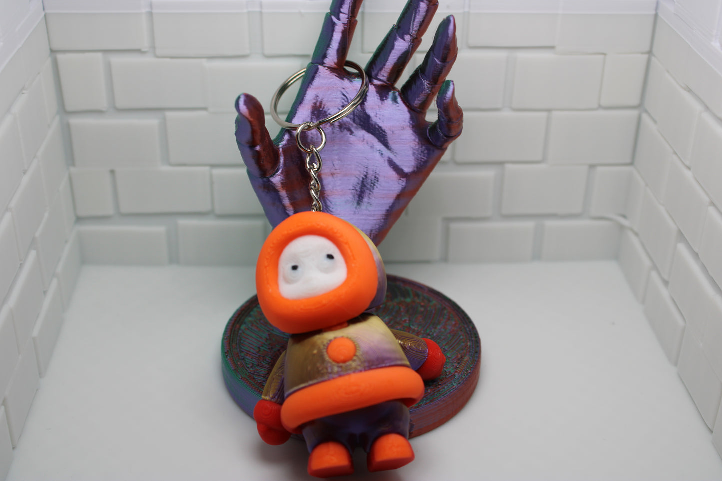 Iconic Parka Hero Keychain