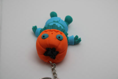 Spooky Season Companion: Pumpkin Keychain