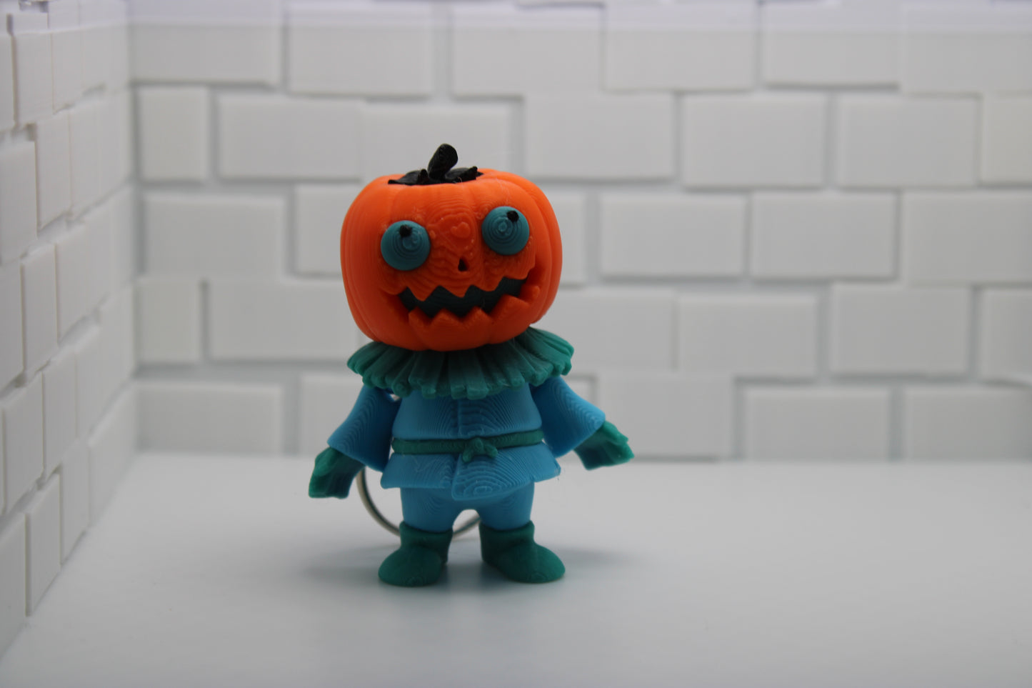 Spooky Season Companion: Pumpkin Keychain