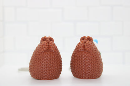 Cozy Capybara with Hat Keychain