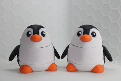 Cute Penguin Keychain