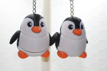 Cute Penguin Keychain