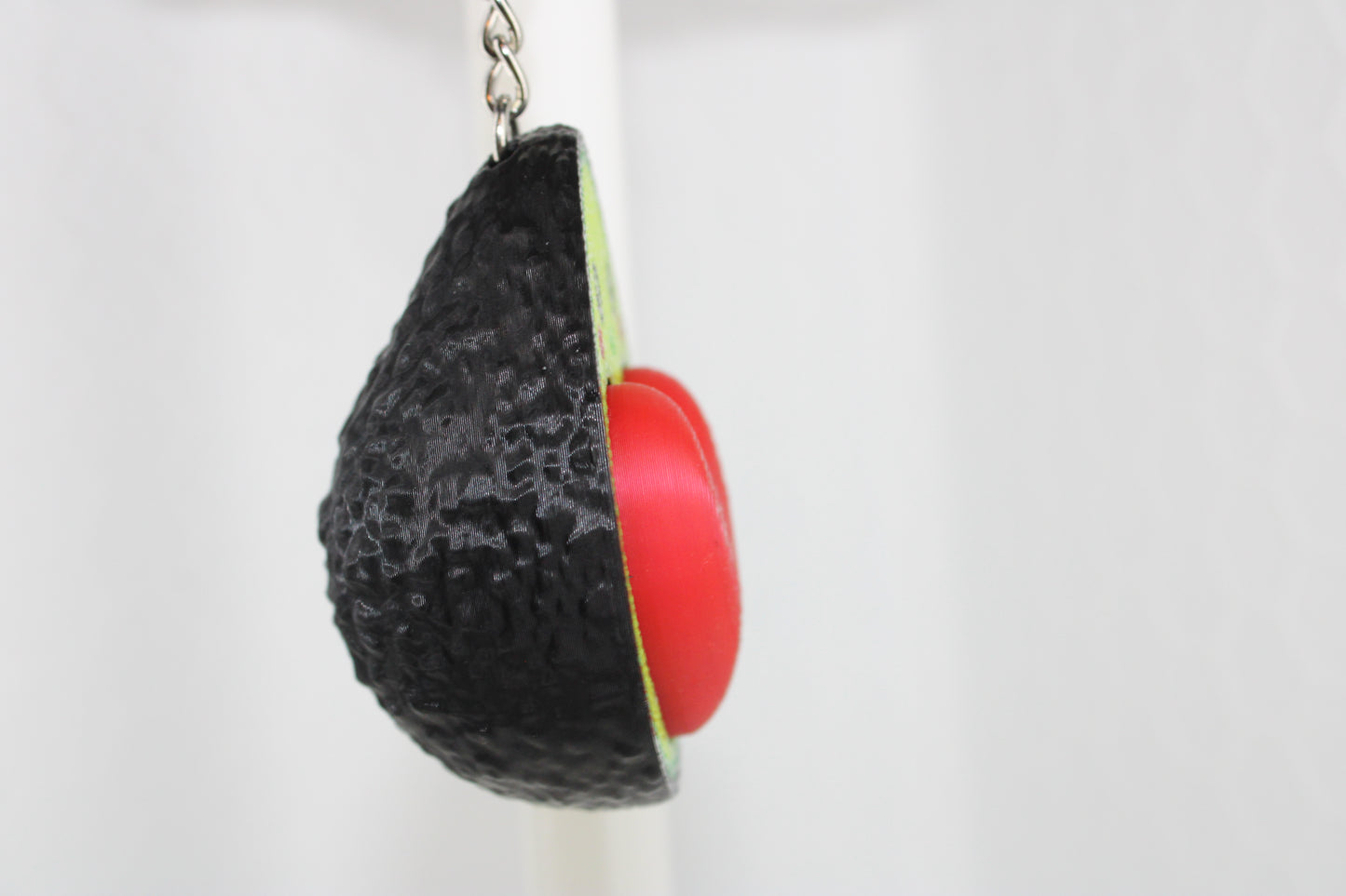 "You're My Other Half" Avocado Heart Keychain