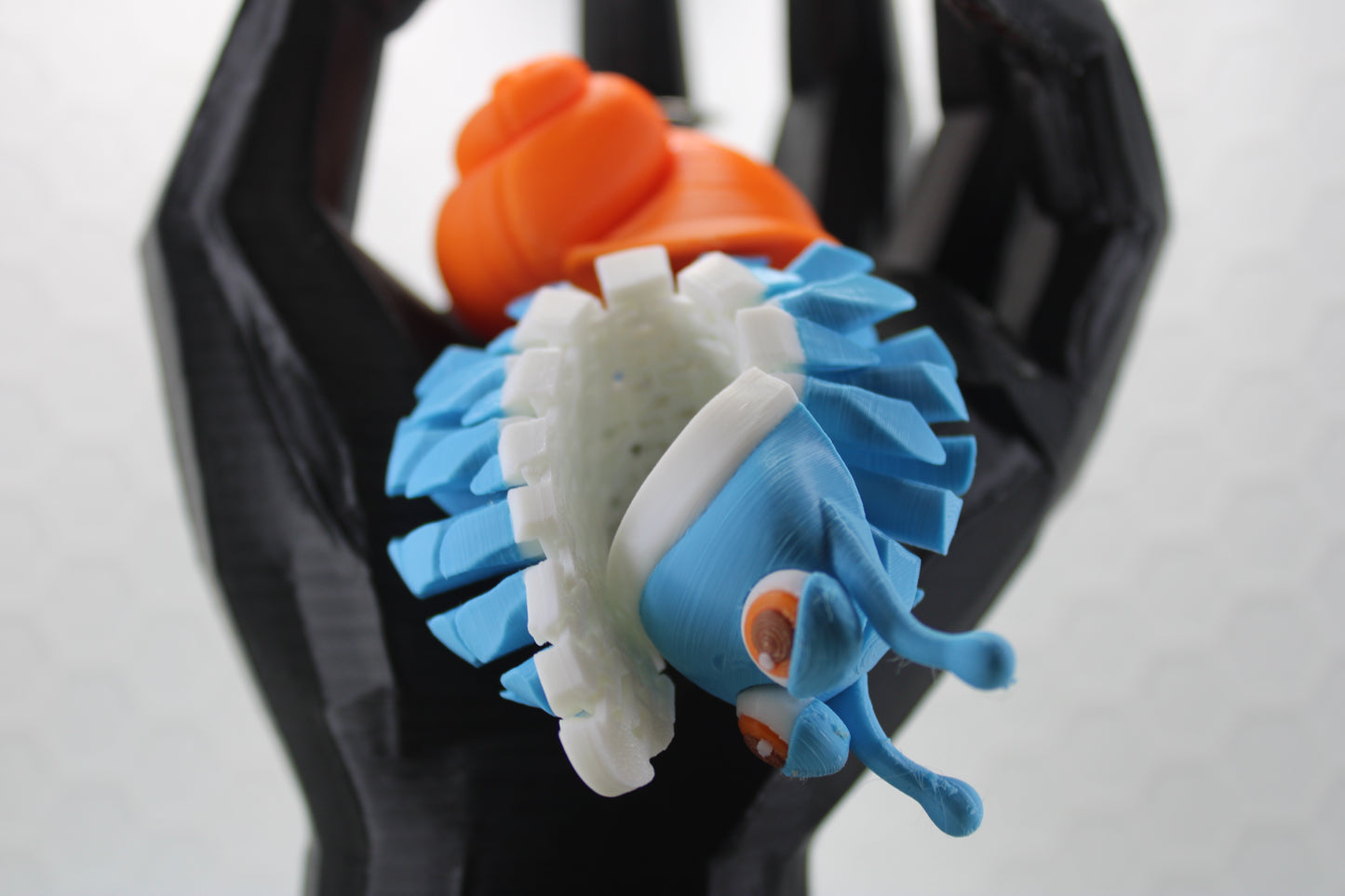 Articulated Snail Companion Keychain