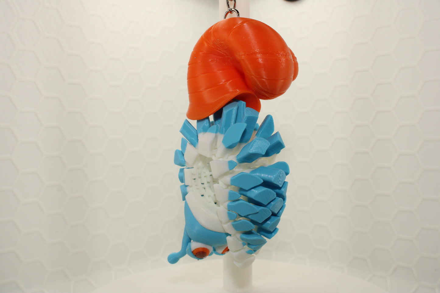 Articulated Snail Companion Keychain
