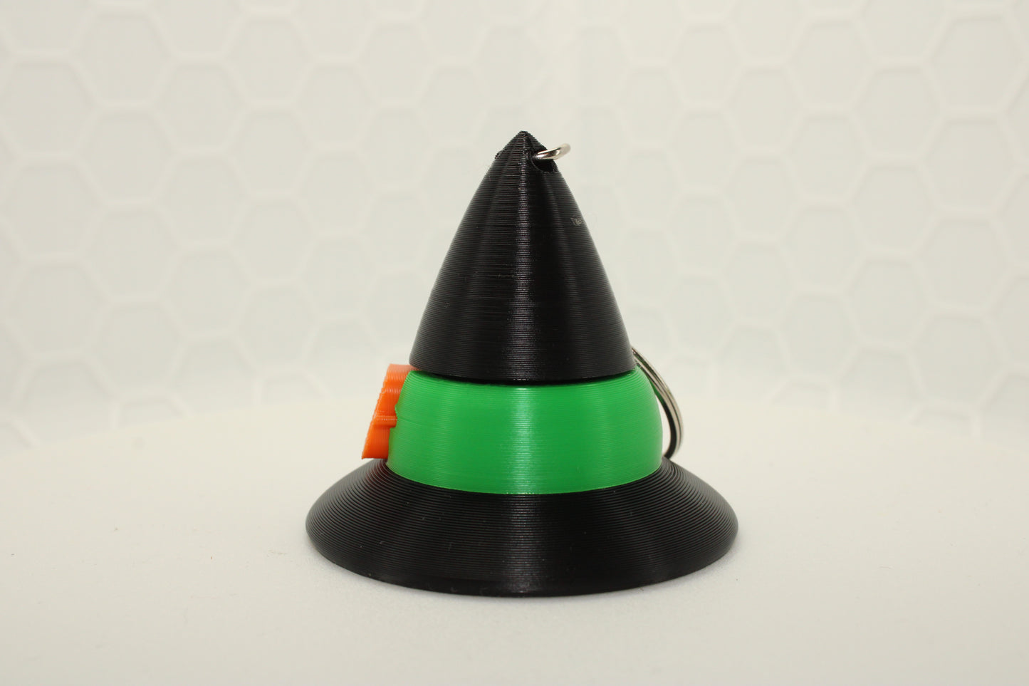 Spinning Witch Hat Fidget Keychain