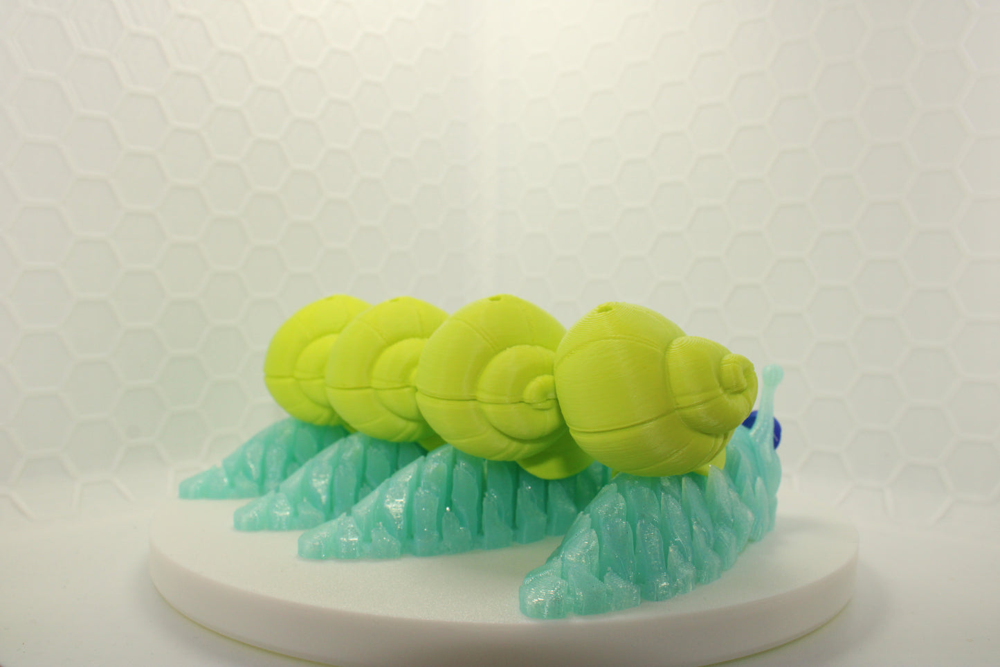 Articulated Snail Companion Keychain