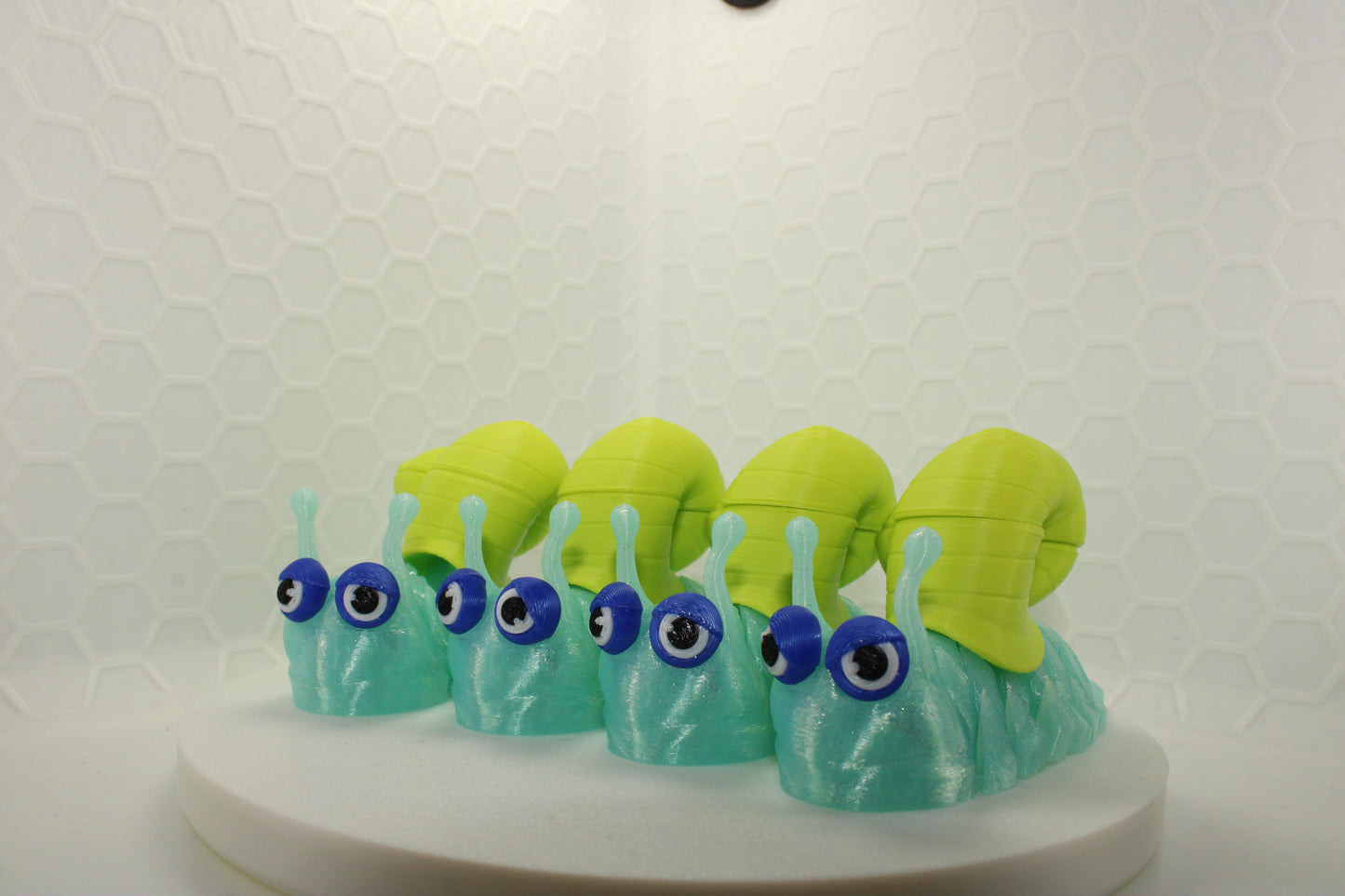 Articulated Snail Companion Keychain