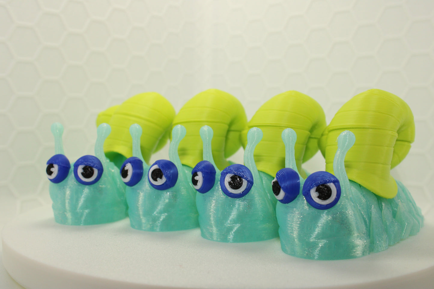 Articulated Snail Companion Keychain