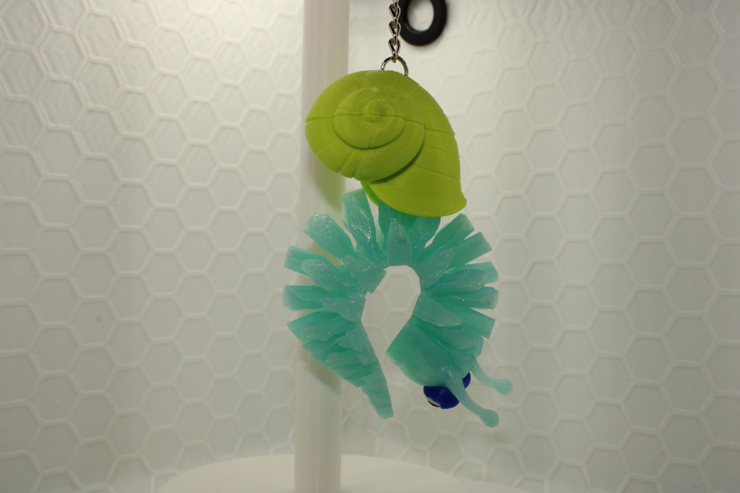 Articulated Snail Companion Keychain