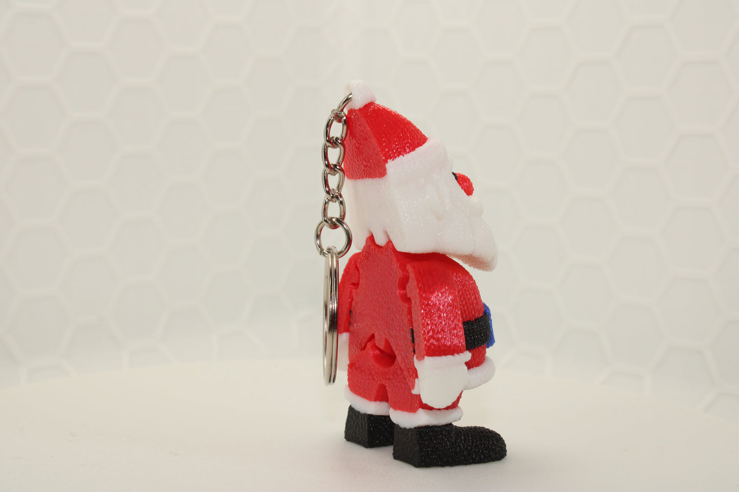 Papa St. Nick Christmas Keychain