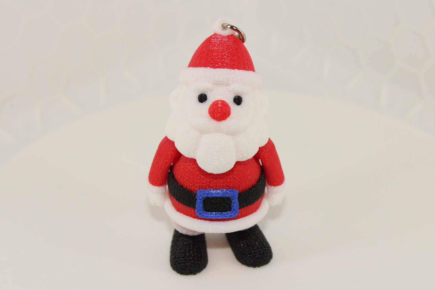 Papa St. Nick Christmas Keychain