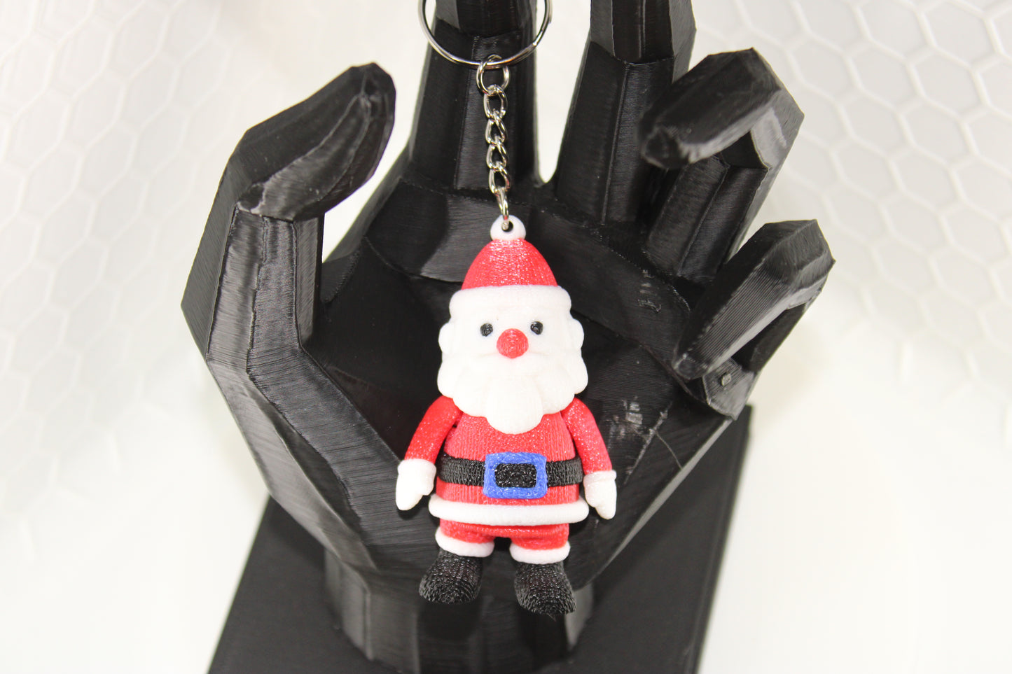 Papa St. Nick Christmas Keychain