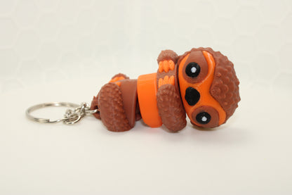 "Chill Buddy" Sloth Keychain