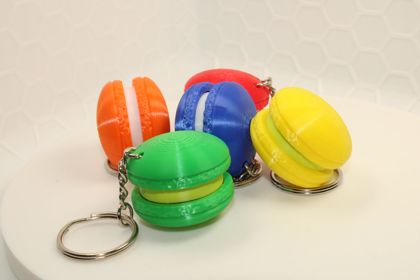 Sweet Treat Macaron Keychain Collection