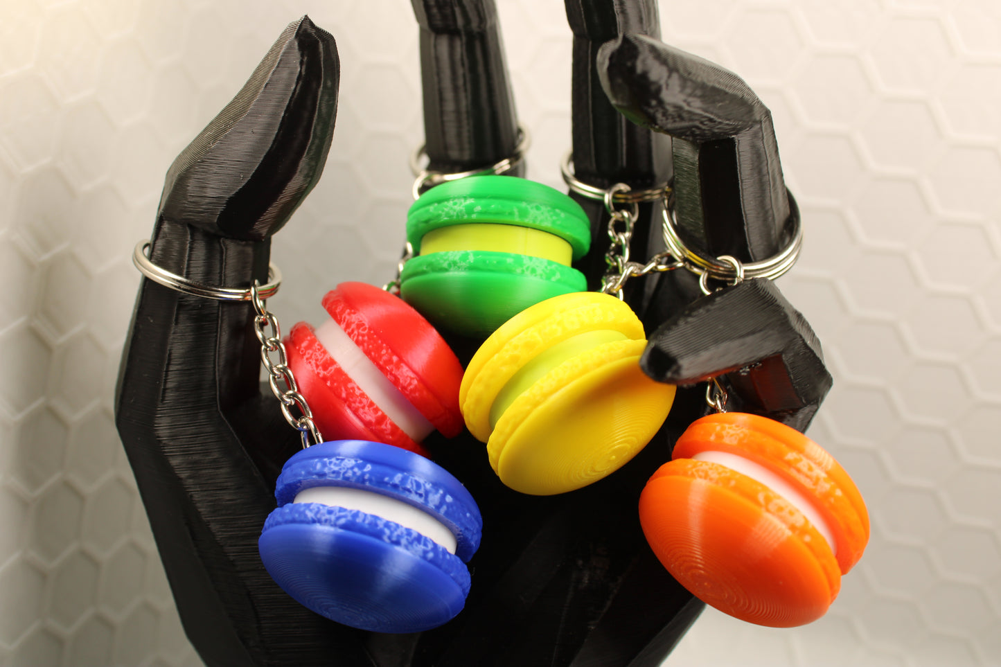 Sweet Treat Macaron Keychain Collection