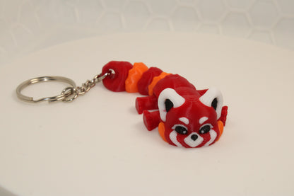 "Rascally" Red Panda Keychain