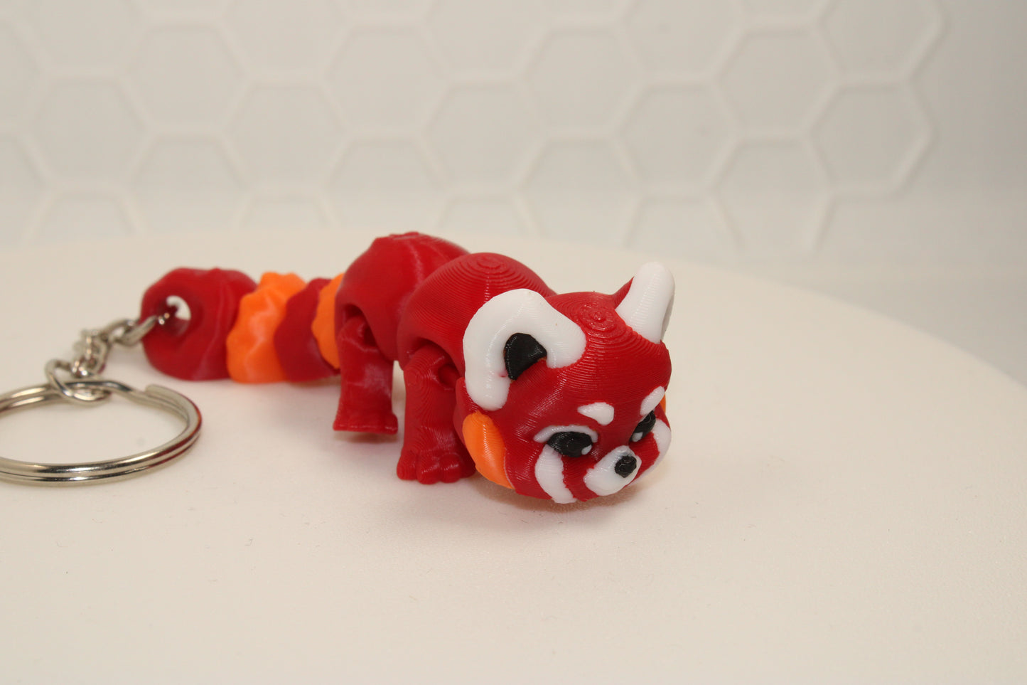 "Rascally" Red Panda Keychain