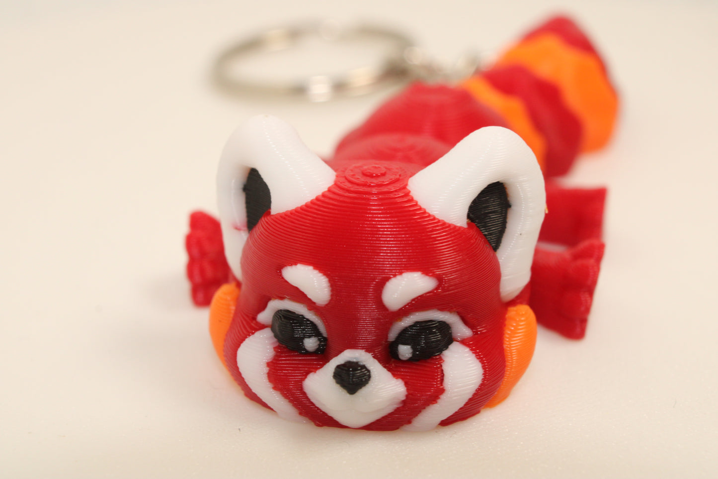 "Rascally" Red Panda Keychain